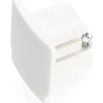 Koncovka/Záslepka pro Osvětlovací Lišty BÍLÁ