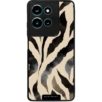 Pouzdro na mobilní telefon Lesklý kryt Mobiwear Glossy - Motorola Moto G75 5G - GA53G Zebří (Prémiové lesklé pouzdro, obal, kryt Mobiwear Glossy na mobil Motorola Moto G75 5G - GA53G Zebří, materiál Plast + TPU silikon - krytí po všech stranách, neošoupatelný potisk, tenké proveden