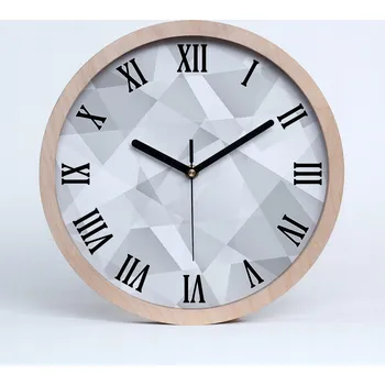 Hodiny Nástěnné hodiny Tulup černé 30 cm