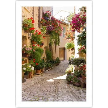 Obraz Plakát bez rámu do obýváku, ložnice 50x70 město moderní módní obraz