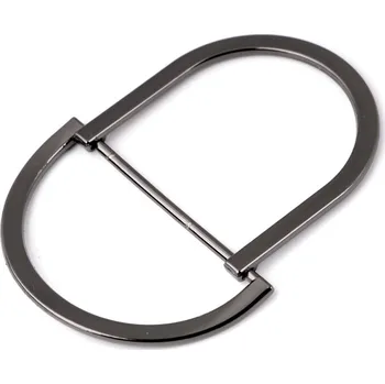 Kovová spona dvojitá, průvlek 30 mm