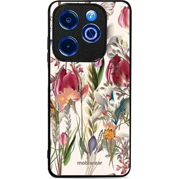 Pouzdro na mobilní telefon Lesklý kryt Mobiwear Glossy - Infinix Smart 8 - G031G - Rozkvetlá louka (Prémiové lesklé pouzdro, obal, kryt Mobiwear Glossy na mobil Infinix Smart 8 - G031G - Rozkvetlá louka, materiál Plast + TPU silikon - krytí po všech stranách, neošoupatelný potisk,)