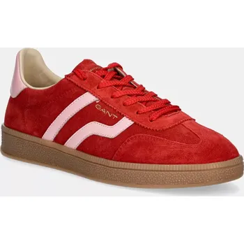 Dámské tenisky Semišové tenisky Gant Cuzima červená barva, 31533042 G508 31533042.G508 33X, EUR 37