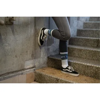 Pánské ponožky PONOŽKY SAVES HELP - FOTBAL - WHITE - SHSKS007 Velikost: 44-46 (9,5-11)