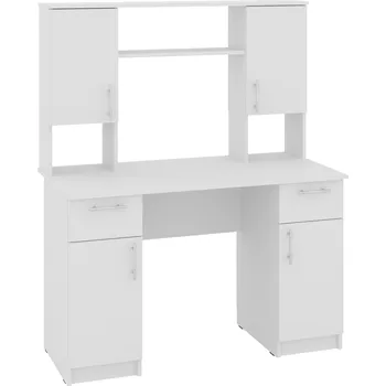 Psací stůl Max-i Psací stůl LEIF s nástavcem Zvolte barvu:: bílá