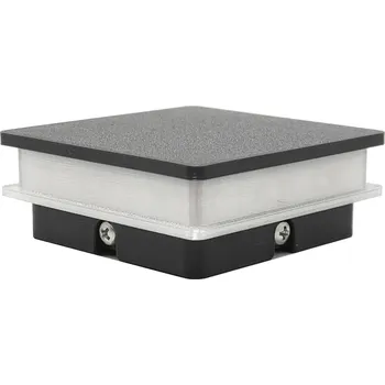 Plotový sloupek LED lampa na sloupek 50x50mm 12V ANTRACIT, plotový sloupek, osvětlení