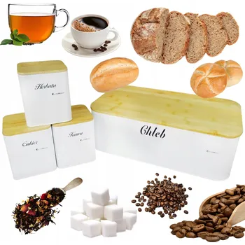 chlebník Chlebník sada Elitehoff bílá ocel