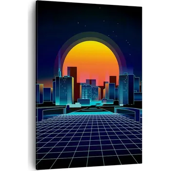 Obraz Obraz na plátně do obýváku ložnice 50x70 abstrakce obrazy na zeď