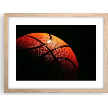 Obraz Obraz plakát v rámu světlý dub do obýváku 40x30 sport foto plakáty na zeď