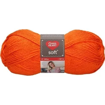 Příze Red Heart Soft 08326 Lava Pletací příze