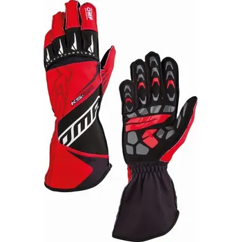 Rukavice Rukavice OMP KS-2R my2022 červeno-černé vel. S