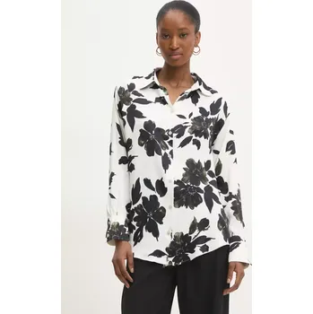 Dámská košile Košile Answear.LAB dámská, černá barva, relaxed, s klasickým límcem sng.110.tos 99X, vel. M