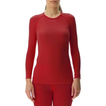 Dámské tričko UYN Energyon Biotech UW Shirt LG SL W U100424R627 - sofisticated red S/M