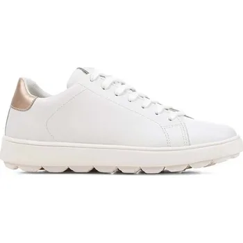 Dámské tenisky Kožené tenisky Geox D SPHERICA ECUB-1 bílá barva, D45WEA 09BNF C1327 D45WEA.09BNF.C1327 00X, EUR 37