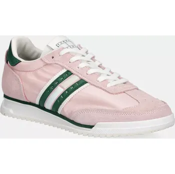Dámské tenisky Sneakers boty Tommy Jeans RETRO RUNNER CLEATED růžová barva, EN0EN02717 30X, EUR 38