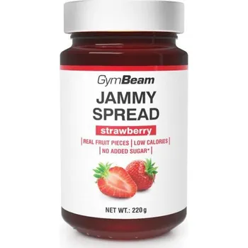 Nápoj pro sportovce GymBeam Jammy Spread 220 g POUZE lesní ovoce (VÝPRODEJ)
