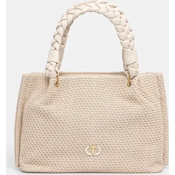 Kabelka Kabelka Twinset béžová barva, 251TD8323 80X, vel. ONE SIZE