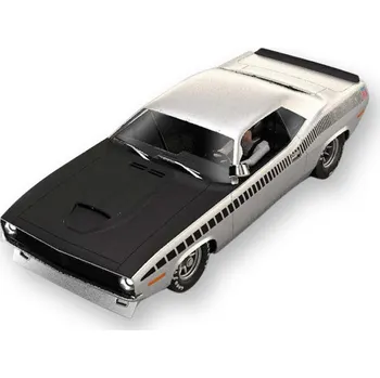 auto na autodráhu SCX Classic Cuda Silver
