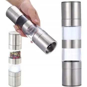 Kuchyňský mlýnek Ruční mlýnek PrzydaSie, kovový, šedý