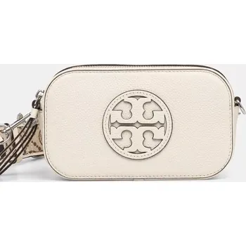 Kabelka Kožená kabelka Tory Burch Miller béžová barva, 171955-104 171955.104 01X, vel. ONE SIZE