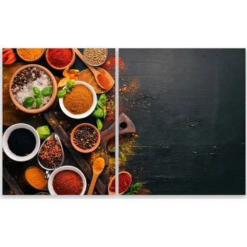 Kuchyňské prkénko Skleněná Ochranná Deska a Krájecí Prkénko | Indukce, Sporák ds-0549