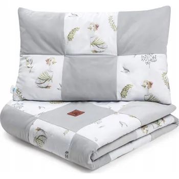 Povlečení Povlečení pro děti, přikrývka 100x140 cm s plochým polštářem 40x60 cm, patchwork