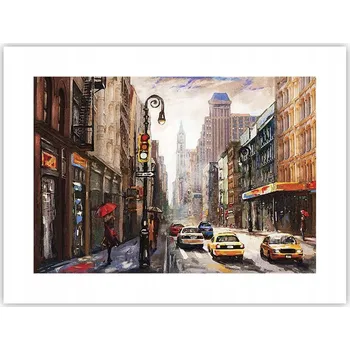 Obraz Obraz plakát do obýváku ložnice 40x30 New York foto na zeď bez rámu