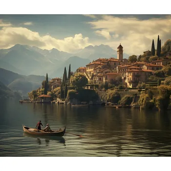 Plakát Plakát Klidná Nostalgie bez rámu 60 x 50 cm