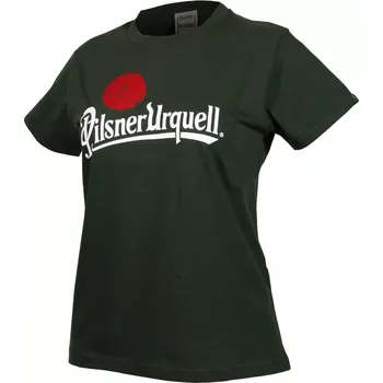 Dámské tričko Dámské triko PU logo s pečetí zelené, vel. M