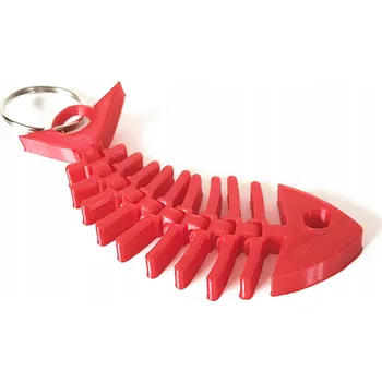 FLEXI REKINEK RYBKA Přívěsek Na Klíče na klíče HIT TIK TOK VÝBĚR barev