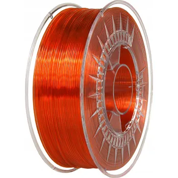 Filament Filament Devil Design PET-G Jasně Oranžová Transparentní (Průhledná) 1,75 mm 1 kg