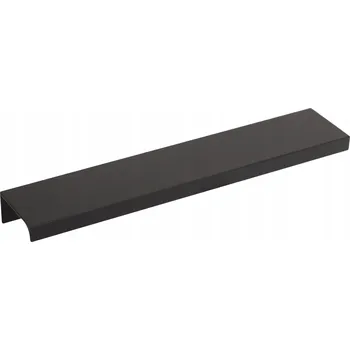 Nábytkové kování Úchytka hranová GAMET UA68 černá matná 160 mm