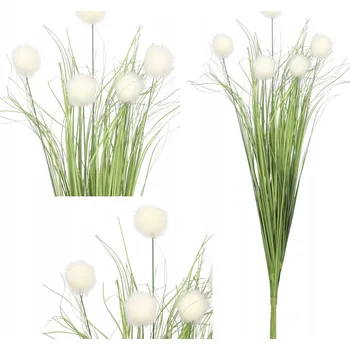 umělá květina TRÁVA UMĚLÁ HUSTÁ ROSTLINA SNOPEK TRÁVY XXL