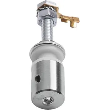 LED osvětlení Napájecí závěsný prvek KLUŚ P-B-Z do desky stříbrná