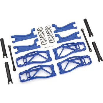 RC náhradní díl Traxxas sada závěsu kol modrá (pro WideMaxx)