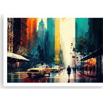 Obraz Plakát na zeď bez rámu 100x70 kus obraz plakáty do obývacího pokoje ložnice