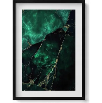 Obraz Obraz dekorace na zeď Lineární listy jinanu v boho stylu 50x70 cm