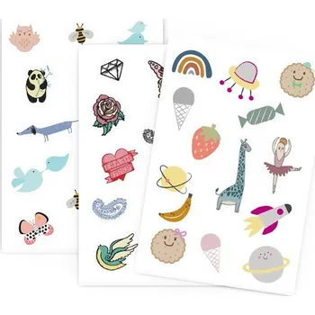 Odstranitelné tetování SUAVINEX | Tetování - obrázky proti komárům Citronella 14 ks pro děti