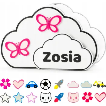 Pokladnička Pokladnička Obláček Kajawis vícebarevná 9 cm