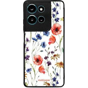 Pouzdro na mobilní telefon Lesklý kryt Mobiwear Glossy - Motorola Moto G75 5G - G032G - Luční kvítí (Prémiové lesklé pouzdro, obal, kryt Mobiwear Glossy na mobil Motorola Moto G75 5G - G032G - Luční kvítí, materiál Plast + TPU silikon - krytí po všech stranách, neošoupatelný potisk