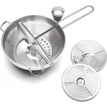 Struhadlo PROPER Pasírovač nerez na zeleninu a ovoce 3x čepel