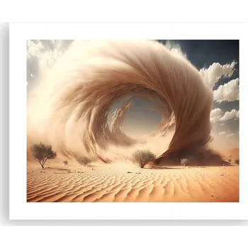 Obraz Obraz plakát na zeď bez rámu 50x40 pískový fotka plakáty do obýváku ložnice