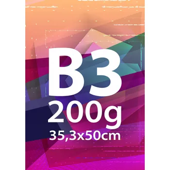 Obraz TISK FOTOGRAFIÍ PLAKÁTU B3 35,3x50cm VÝTISK FOTO PLNÁ BARVA SILNÝ PAPÍR 200g