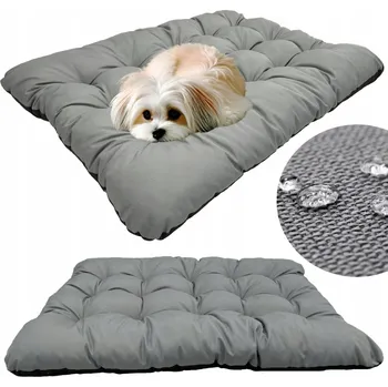 Pelíšek pro psa Polštář pro psa, odstíny šedé, 80 cm x 60 cm