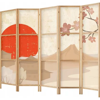 Paraván Paraván závěs kadeřnický salon pokojová stěna 225 x 172 cm barva