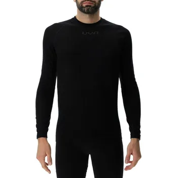 Pánské tričko UYN Fusyon Biotech UW Shirt LG SL M U100418B000 - black L/XL