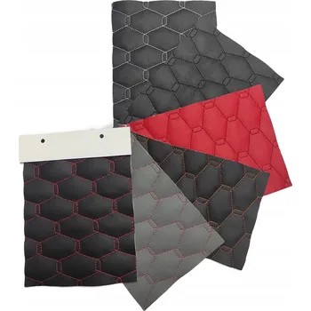 Vzorník čalounických látek Eko kůže GEO Prošívaná nití