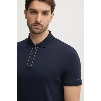 Pánská móda Bavlněné polo tričko Tommy Hilfiger MW0MW38487 námořnická modř 59X, vel. S