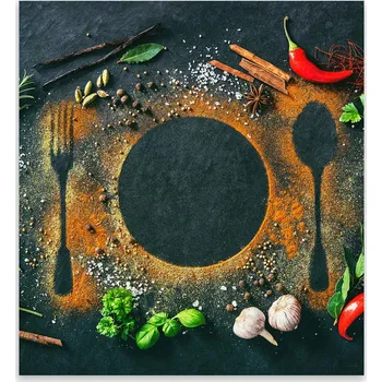 Kuchyňské prkénko Skleněná Ochranná Deska a Krájecí Prkénko | Indukce, Sporák ds-0080