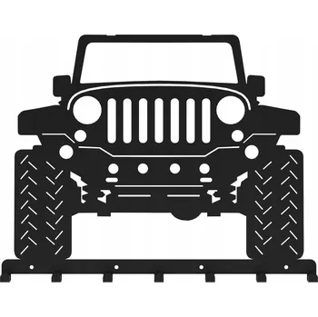 Věšák Šatní ramínko kovový Domer černý